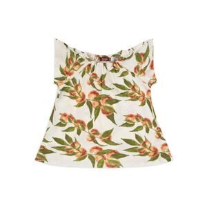 Milkbarn peaches organic dress